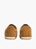 Καφέ Δερμάτινα Sneakers Με Τρούκς  Γυναίκες