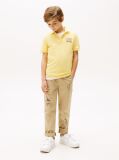 Yellow Logo Embroidery Polo Shirt  Boys