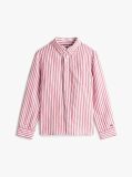 Multi Striped Linen Blend Shirt  Boys