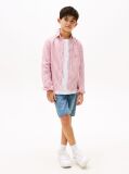Multi Striped Linen Blend Shirt  Boys