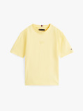 Yellow Tonal Flag Embroidery T-Shirt  Boys