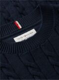 Blue Cotton Cable Sweater  Boys