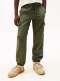 Green NYC Print Cargo Sweatpants  Boys