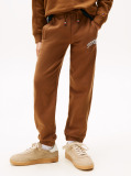 Brown Varsity Logo Print Fleece Joggers  Boys