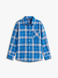 Multi Tommy Graphic Check Shirt  Boys