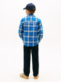 Multi Tommy Graphic Check Shirt  Boys