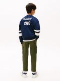 Blue Varsity Back Logo Colour-Blocked Sweatshirt  Boys
