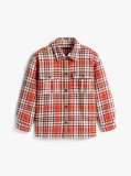Multi Καρό Overshirt Σε Κανονική Γραμμή Από Twill  Αγόρια
