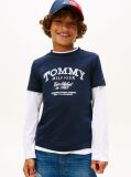 Blue Logo Print T-Shirt  Boys