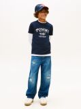 Blue Logo Print T-Shirt  Boys