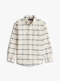 Multi Regular Fit Windowpane Check Shirt  Boys