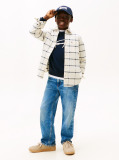 Multi Regular Fit Windowpane Check Shirt  Boys