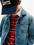 Μπλε Denim Trucker Τζάκετ Με Πίσω Σχέδιο  Αγόρια