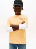 Orange Back Graphic Crew Neck T-Shirt  Boys