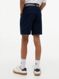 Blue Essential Signature Belt Loose Chino Shorts  Boys