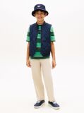 Blue Lightweight Diamond Quilted Gilet  Boys