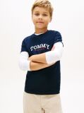 Blue Logo Crew Neck Jersey T-Shirt  Boys