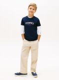 Blue Logo Crew Neck Jersey T-Shirt  Boys