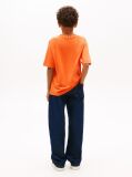 Orange Smiley Flag Logo Jersey T-Shirt  Boys