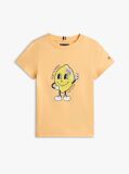 Orange Graphic Print Jersey T-Shirt  Boys