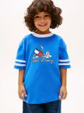 Blue Wavy Flag Graphic Jersey T-Shirt  Boys