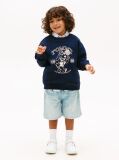 Blue Graphic Logo Terry Sweatshirt  Boys