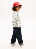 Grey Graphic Logo Terry Sweatshirt  Boys