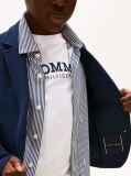 Blue Festive Pique Texture Regular Fit Blazer  Boys