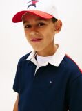 Blue Regular Colour-Block Jersey Rugby Polo Shirt  Boys