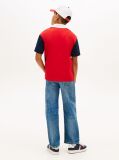 Blue Regular Colour-Block Jersey Rugby Polo Shirt  Boys