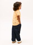 Orange Print Jersey Crew Neck T-Shirt  Boys