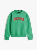 Green Logo Terry Crew Neck Sweatshirt  Boys