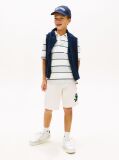 Beige Logo Embroidery Sweat Shorts  Boys