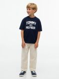 Blue Logo Jersey Crew Neck T-Shirt  Boys