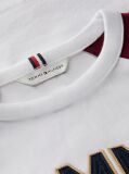 Άσπρο T-Shirt Με Colour-Blocked Varsity Λογότυπο  Αγόρια