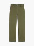 Green Herringbone Relaxed Twill Trousers  Boys