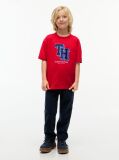 Red Varsity Logo Jersey T-Shirt  Boys