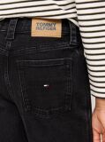 Black Wide Leg Black Faded Jeans  Girls
