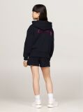 Μπλε Hoody Με Varsity Λογότυπο Πίσω  Κορίτσια