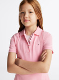 Pink Pleated Polo Dress  Girls