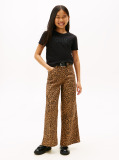 Black Tommy Sequins Short Sleeve Tee  Girls