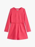 Pink Punto Milano Skater Dress  Girls