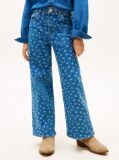 Denim Mabel Floral Print Wide Leg Jeans  Girls