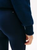 Blue Extra Slim Metallic Logo Flared Leggings  Girls
