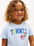 Blue Fruit Logo Jersey T-Shirt  Girls