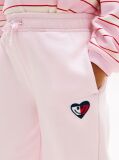 Pink Smiley Flag Relaxed Culotte Leg Joggers  Girls