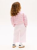 Pink Smiley Flag Relaxed Culotte Leg Joggers  Girls