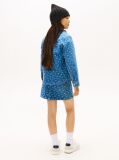 Multi Relaxed Fit Floral Print Denim Overshirt  Girls
