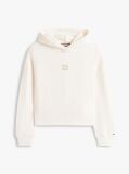 White Tonal Flag Hoody  Girls