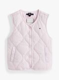 Pink Onion Quilted Gilet  Girls